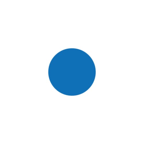 EICHNER Klebesymbol, Kreis, blau