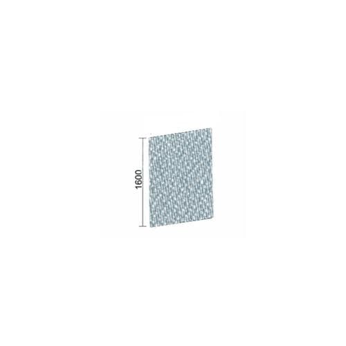Gera Schallabsorbierende Stellwand Pro ProfiLine, Höhe x Breite 1600 x 800 mm, Wand grau