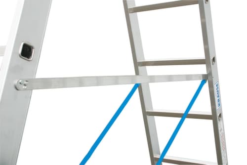 Krause Vielzweckleiter STABILO® Professional +S, 3 x 10 rutschsicher profilierte Sprossen und Stufen