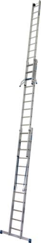 Krause Vielzweckleiter STABILO® Professional +S, 3 x 12 rutschsicher profilierte Sprossen und Stufen