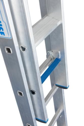 Krause Mehrzweckleiter STABILO® Professional +S mit Sprossen und Stufen, 2 x 12 rutschsicher profilierte Sprossen und Stufen