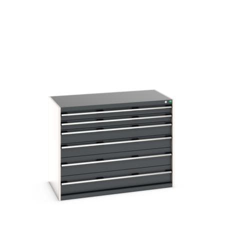 bott Großraum-Schubladenschrank cubio, 6 Schublade(n)