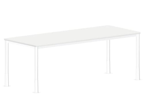 Nowy Styl Schreibtisch E10 mit 4-Fußgestell
