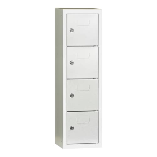 Schließfachschrank, 4 Fächer