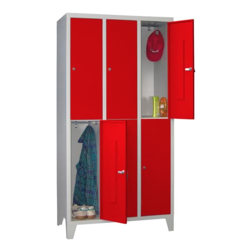 PAVOY Schließfachschrank Basis, 6 Fächer