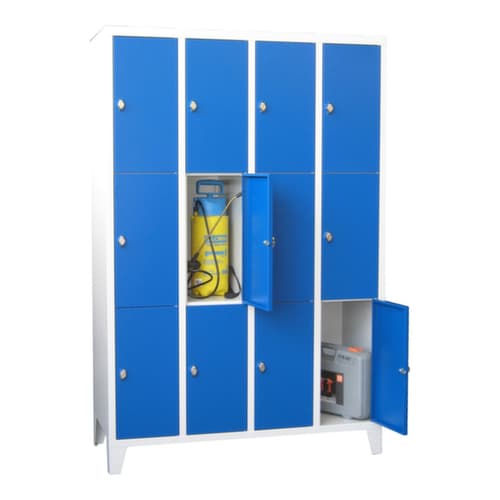 PAVOY Schließfachschrank Basis, 12 Fächer