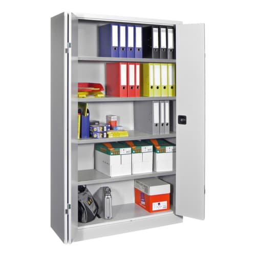 PAVOY Großraum-Falttürenschrank Basis aus Stahlblech