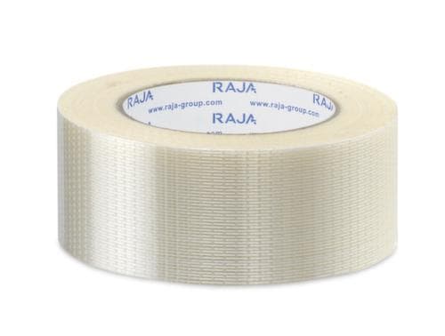 Filamentband längs und quer verstärkt, Länge x Breite 50 m x 50 mm