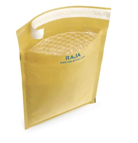 Braune Luftpolster-Versandtasche