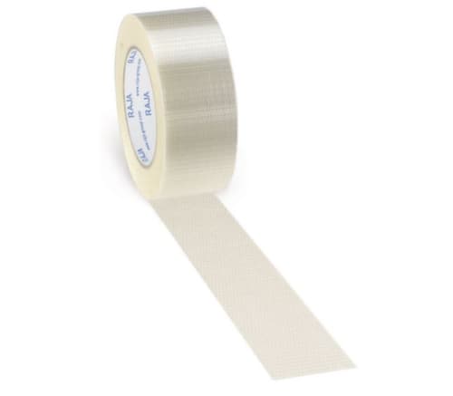 Filamentband längs und quer verstärkt, Länge x Breite 50 m x 50 mm