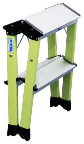 Krause Rollklapptritt  Monto® Rolly®, Aluminium, grün