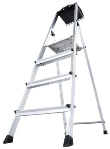 Krause Stufenstehleiter Secury® mit Antirutschauflagen