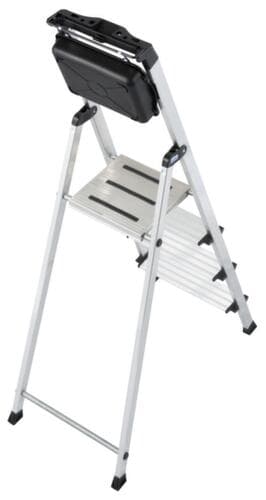 Krause Stufenstehleiter Secury® mit Antirutschauflagen