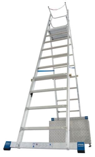 Krause Rollbare Teleskop-Plattformleiter STABILO® Professional