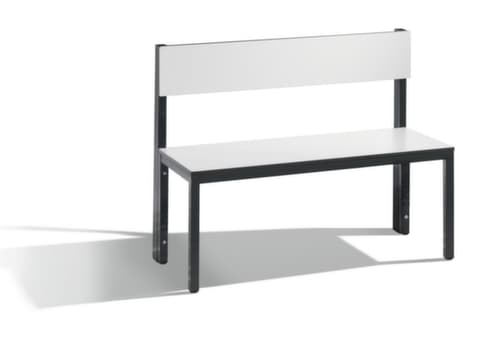 C+P Umkleidebank Basic Plus für Feuchträume