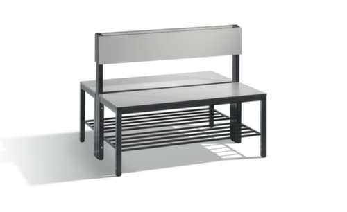 C+P Umkleidebank Basic Plus für Feuchträume