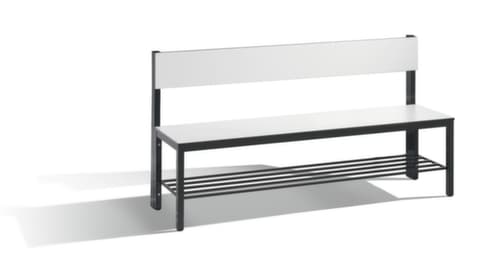 C+P Umkleidebank Basic Plus für Feuchträume