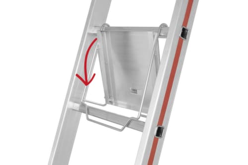 Hymer Einhängetritt für Sprossenstehleiter, 250 mm