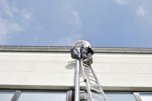 Hymer Glasreinigerleiter