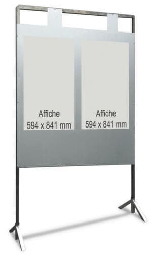 PROCITY Wahltafel Eco, Höhe x Breite 2100 x 1400 mm