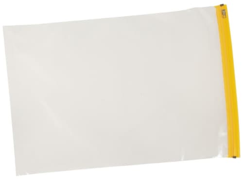 EICHNER Planschutztasche für Baupläne, transparent/gelb, DIN SG
