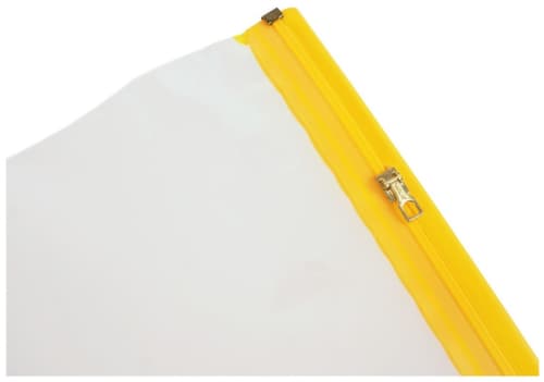 EICHNER Planschutztasche für Baupläne, transparent/gelb, DIN SG