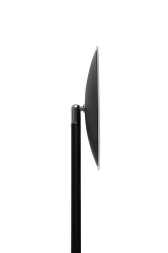 MAUL Eleganter LED-Deckenfluter MAULsphere in mattschwarz, Licht warmweiß, mattschwarz