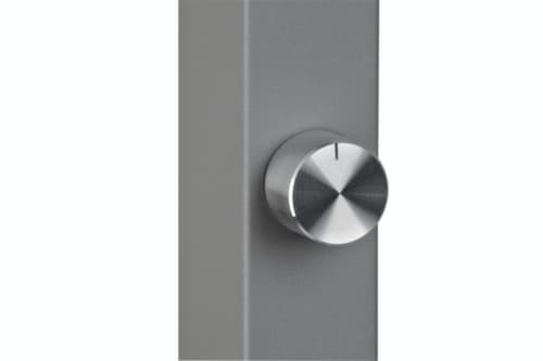 MAUL Dimmbare LED-Schreibtischleuchte MAULjaval, Licht neutralweiß, silber