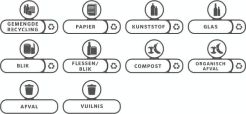 Aufkleberset NL