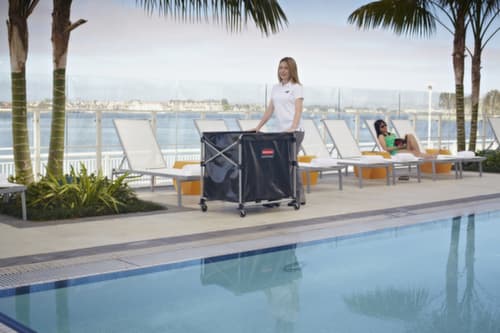 Rubbermaid Wäschesack X-Cart für klappbaren Wäschewagen für Wäschewagen, Inhalt 300 l