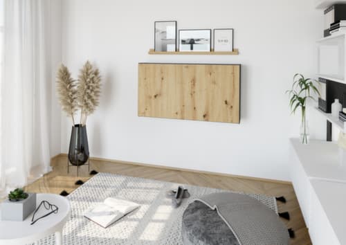 Klappbarer Wandschreibtisch Mini-Office
