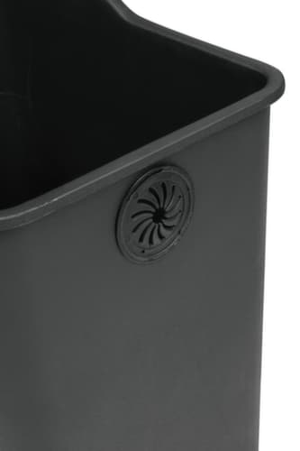 Edelstahl-Tretabfallbehälter EKO Rejoice mit Kunststoffdeckel, 2 x 30 l