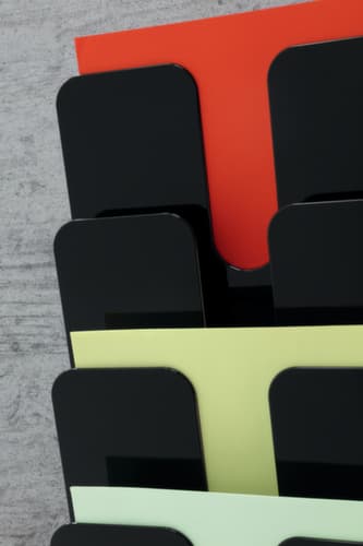 Durable Wandprospekthalter FLEXIPLUS für DIN A4, 6 Ablagen
