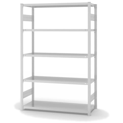 hofe Traversenregal in Standard Bauart, Höhe x Breite x Tiefe 2000 x 1360 x 535 mm, 5 Böden