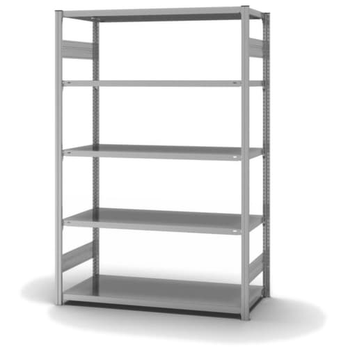 hofe Traversenregal in Standard Bauart, Höhe x Breite x Tiefe 2000 x 1360 x 635 mm, 5 Böden