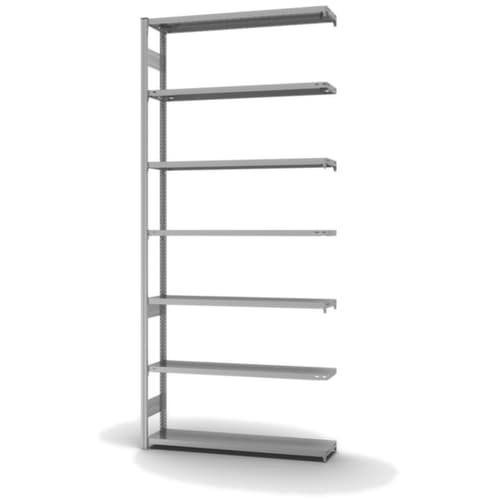 hofe Traversenregal in mittelschwerer Bauart, Höhe x Breite x Tiefe 3000 x 1310 x 335 mm, 7 Böden