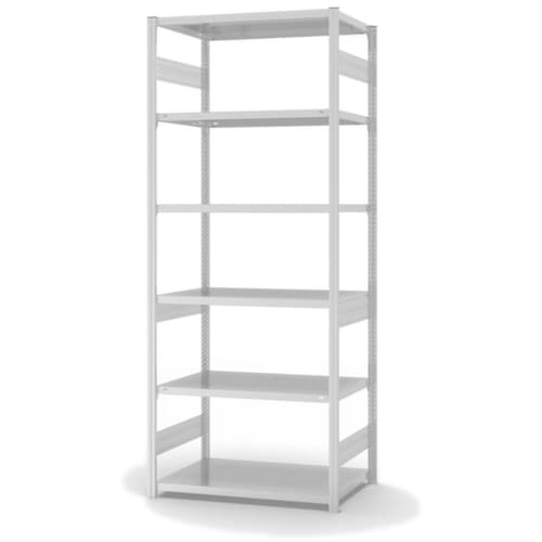hofe Traversenregal in schwerer Bauart, Höhe x Breite x Tiefe 2500 x 1060 x 635 mm, 6 Böden