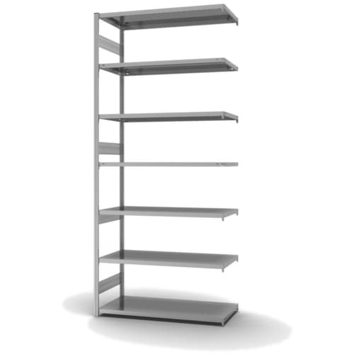 hofe Traversenregal in schwerer Bauart, Höhe x Breite x Tiefe 3000 x 1310 x 635 mm, 7 Böden