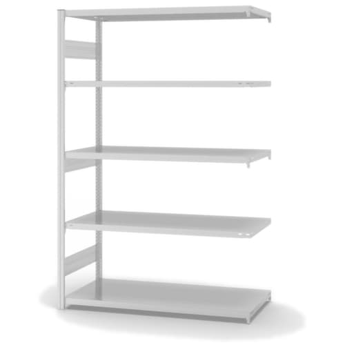 hofe Traversenregal in schwerer Bauart, Höhe x Breite x Tiefe 2000 x 1310 x 635 mm, 5 Böden