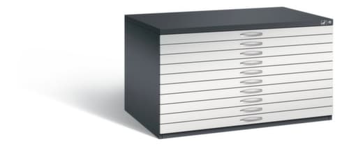 C+P Flachablageschrank, Höhe x Breite x Tiefe 760 x 1350 x 960 mm