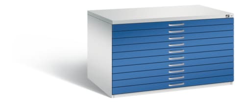 C+P Flachablageschrank, Höhe x Breite x Tiefe 760 x 1350 x 960 mm
