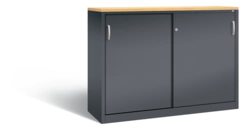 C+P Schiebetürenschrank ERGO mit Abdeckplatte