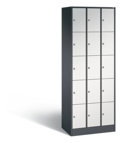 C+P Schließfachschrank Classic, 15 Fächer