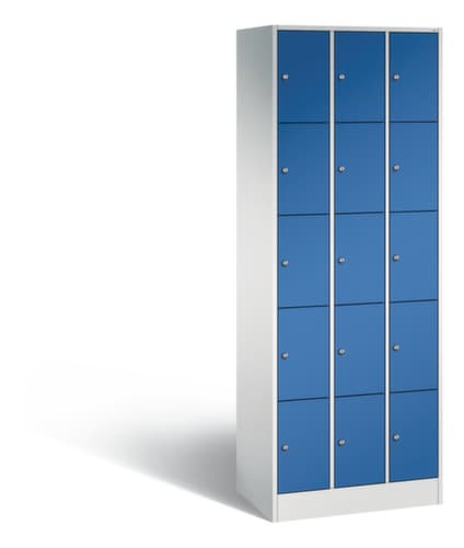 C+P Schließfachschrank Classic, 15 Fächer