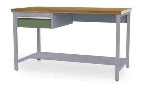 Bedrunka + Hirth Werkbank, 1 Schublade, 1/2 Ablageboden