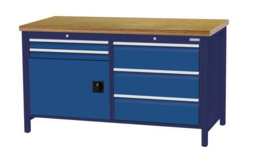 Bedrunka + Hirth Werkbank, 5 Schubladen, 1 Schrank