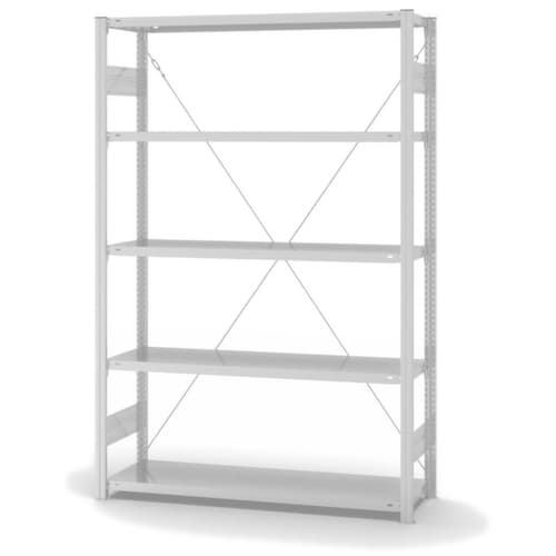 hofe ESD-Regal, Höhe x Breite x Tiefe 2000 x 1360 x 435 mm, 5 Böden