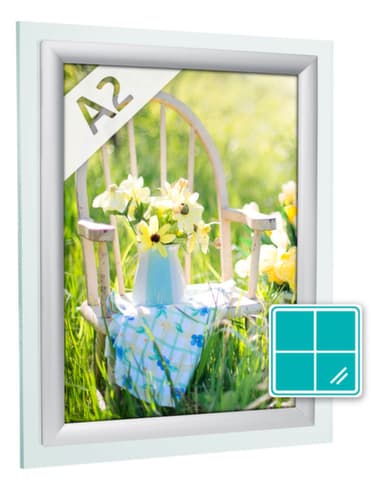 Fensterklapprahmen mit Konterrahmen