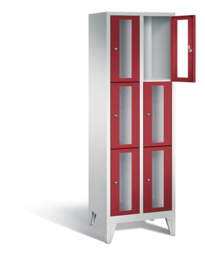 C+P Schließfachschrank Classic, 6 Fächer
