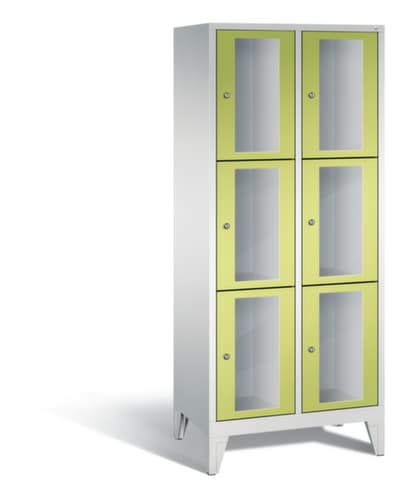 C+P Schließfachschrank Classic, 6 Fächer